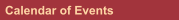 Calendar of Events